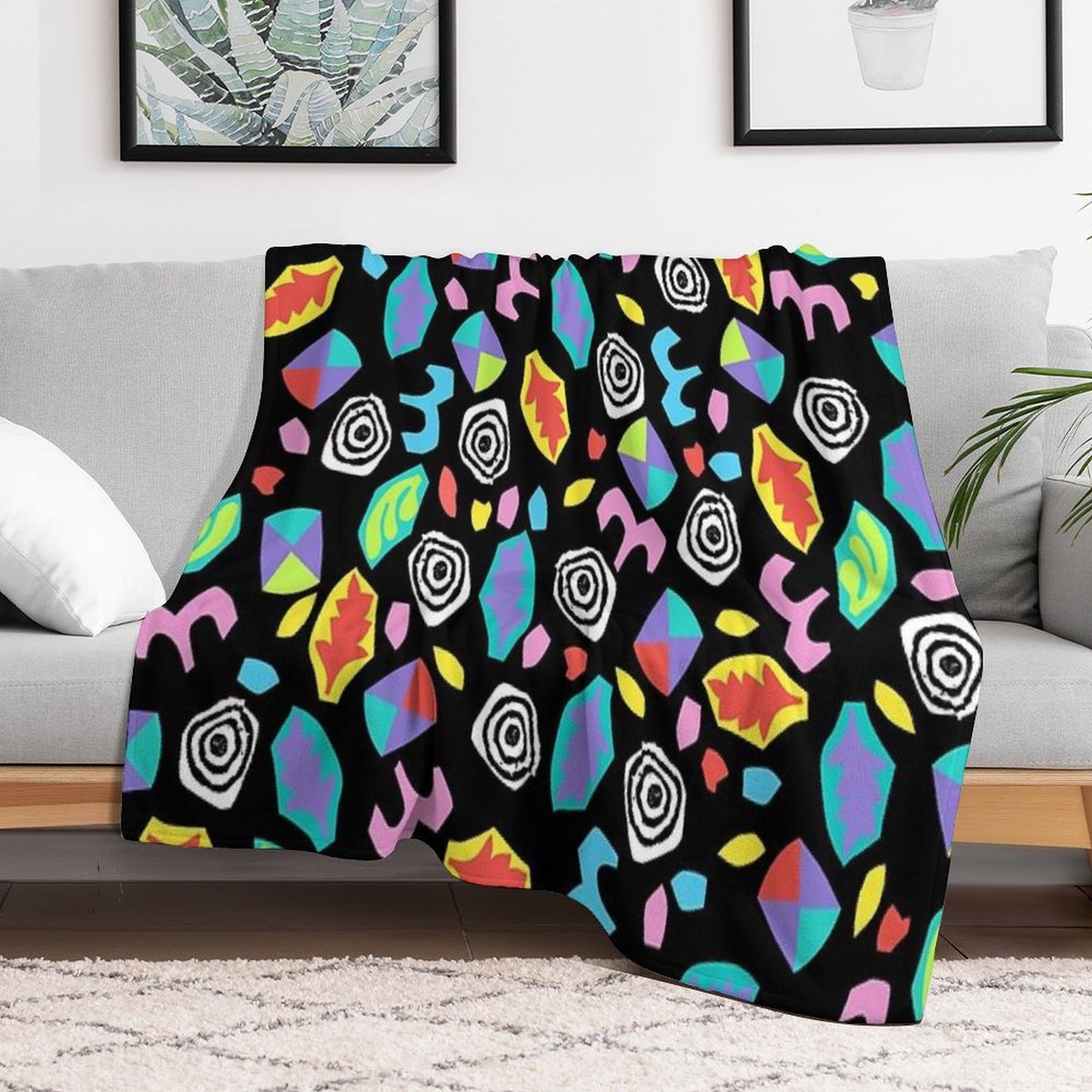 Starcourt Mall Throw Blanket