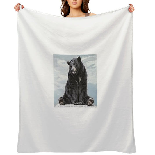 Lions & Tigers & Bears, Oh My! Throw Blanket