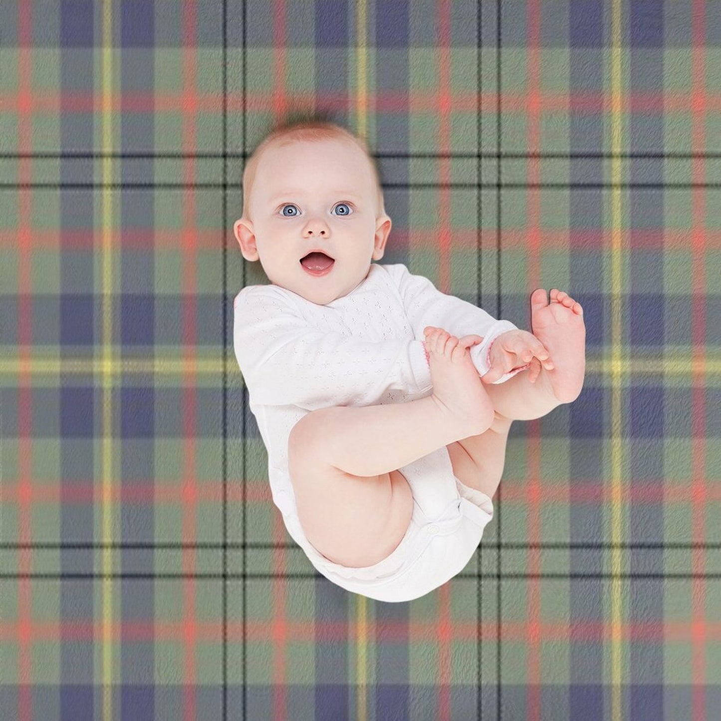 Taylor Weathered Tartan Throw Blanket