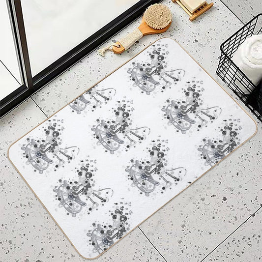 Steamboat Mickey Bath Mat