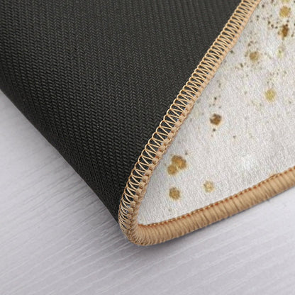 Gold Glam #2 (Photo of Glitter Only - Not Reflective) Bath Mat