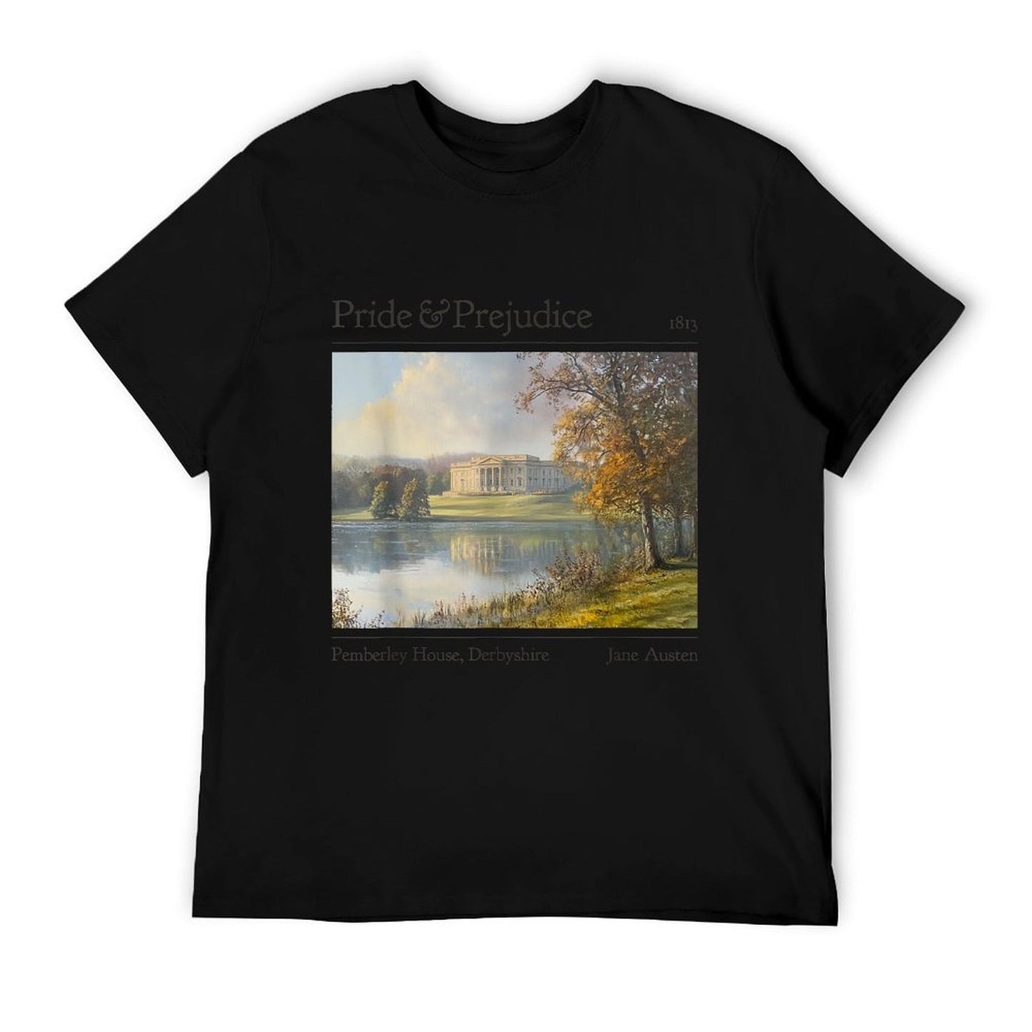 Jane Austen Pemberley 250th Anniversary Pride And Prejudice T-Shirt