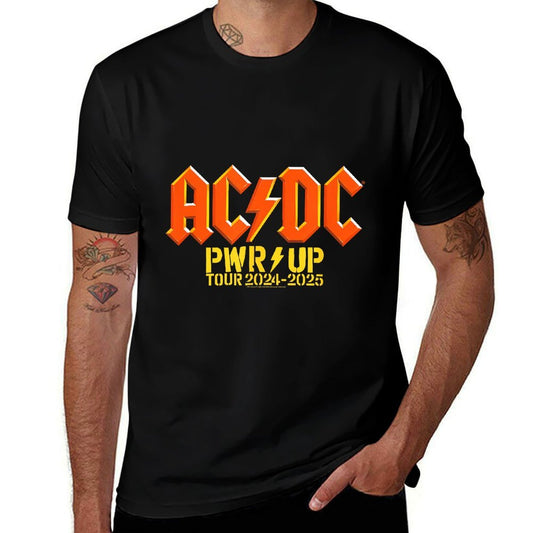 PWR UP World Tour 2024-2025 Full Dateback  Eco-friendly Material T-Shirt