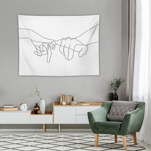 Pinky Swear Tapestry