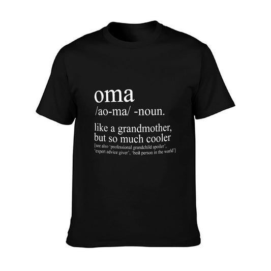 Oma Definition Funny Grandma Women Mother&#39;s Day Christmas T-Shirt