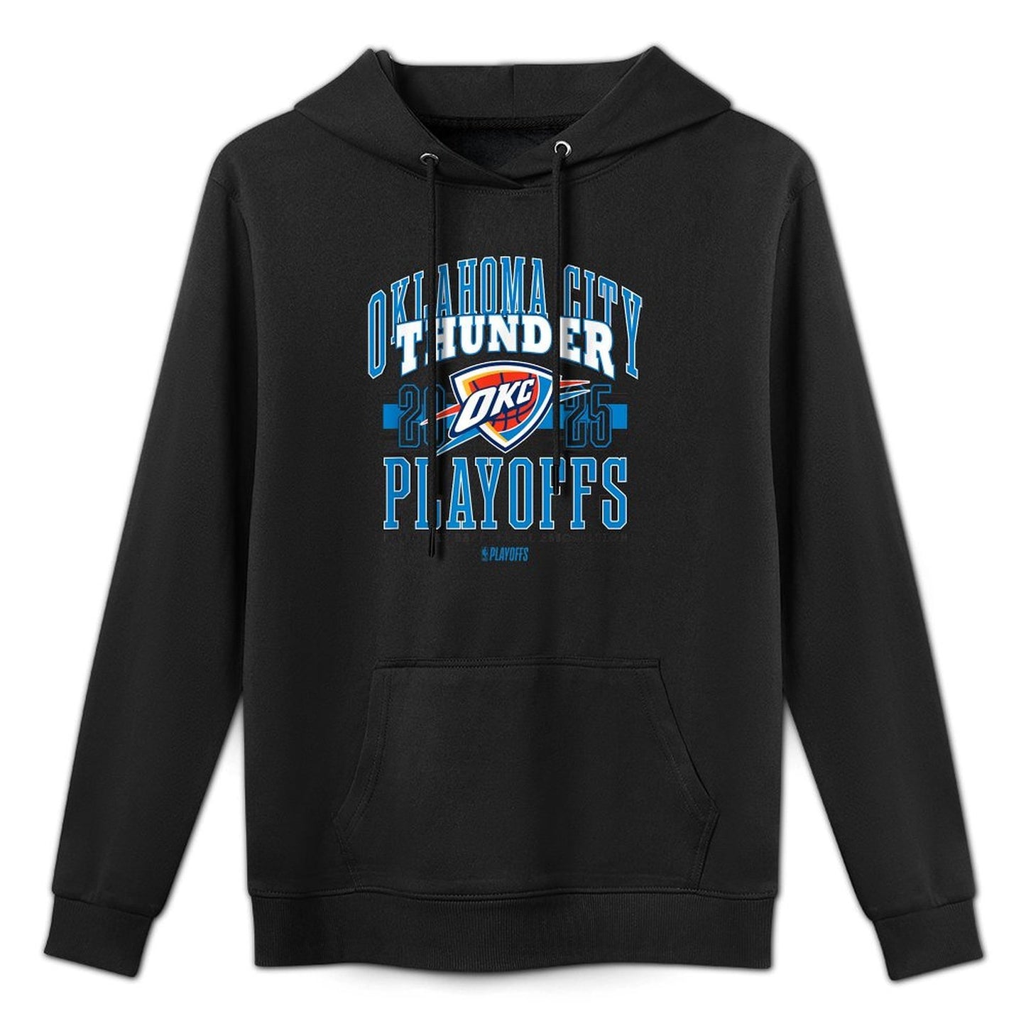 NBA Official Oklahoma City Thunder 2025 Playoffs Showtime Breathable Fabric Hoodie