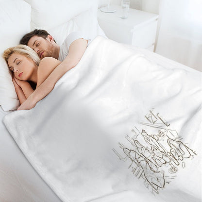 Wake Up Throw Blanket