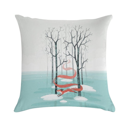 Forest Spirit Soft Washable Throw Pillow