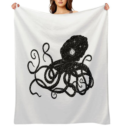 Galactapus Throw Blanket