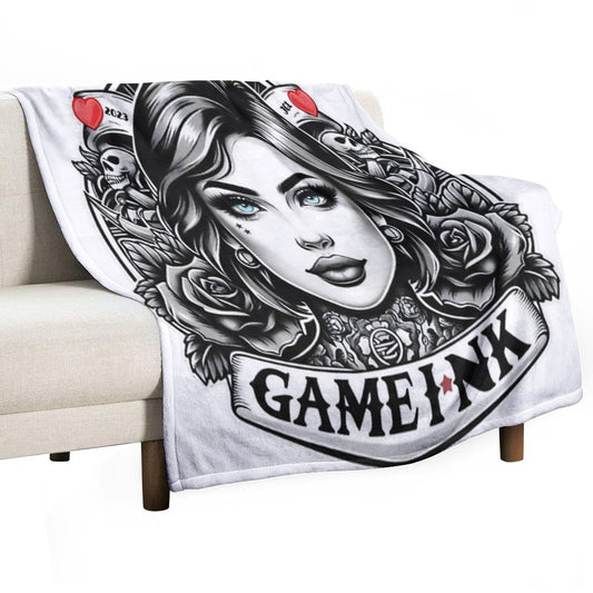 Gameink Throw Blanket