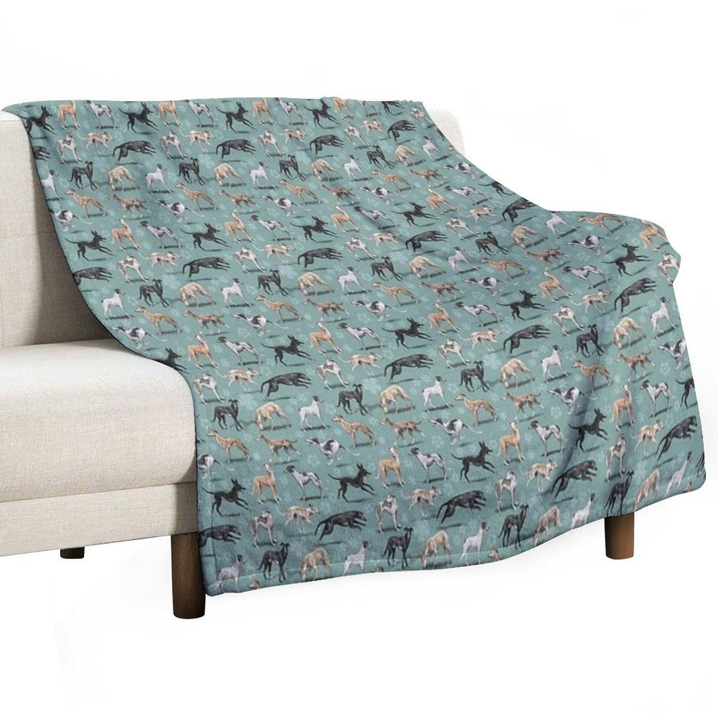 The Greyhound Throw Blanket