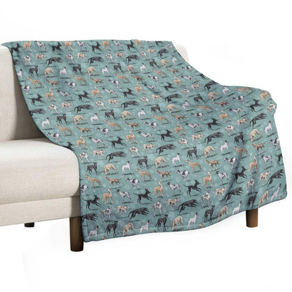 The Greyhound Throw Blanket