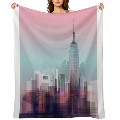 New York, NYC City ! Throw Blanket