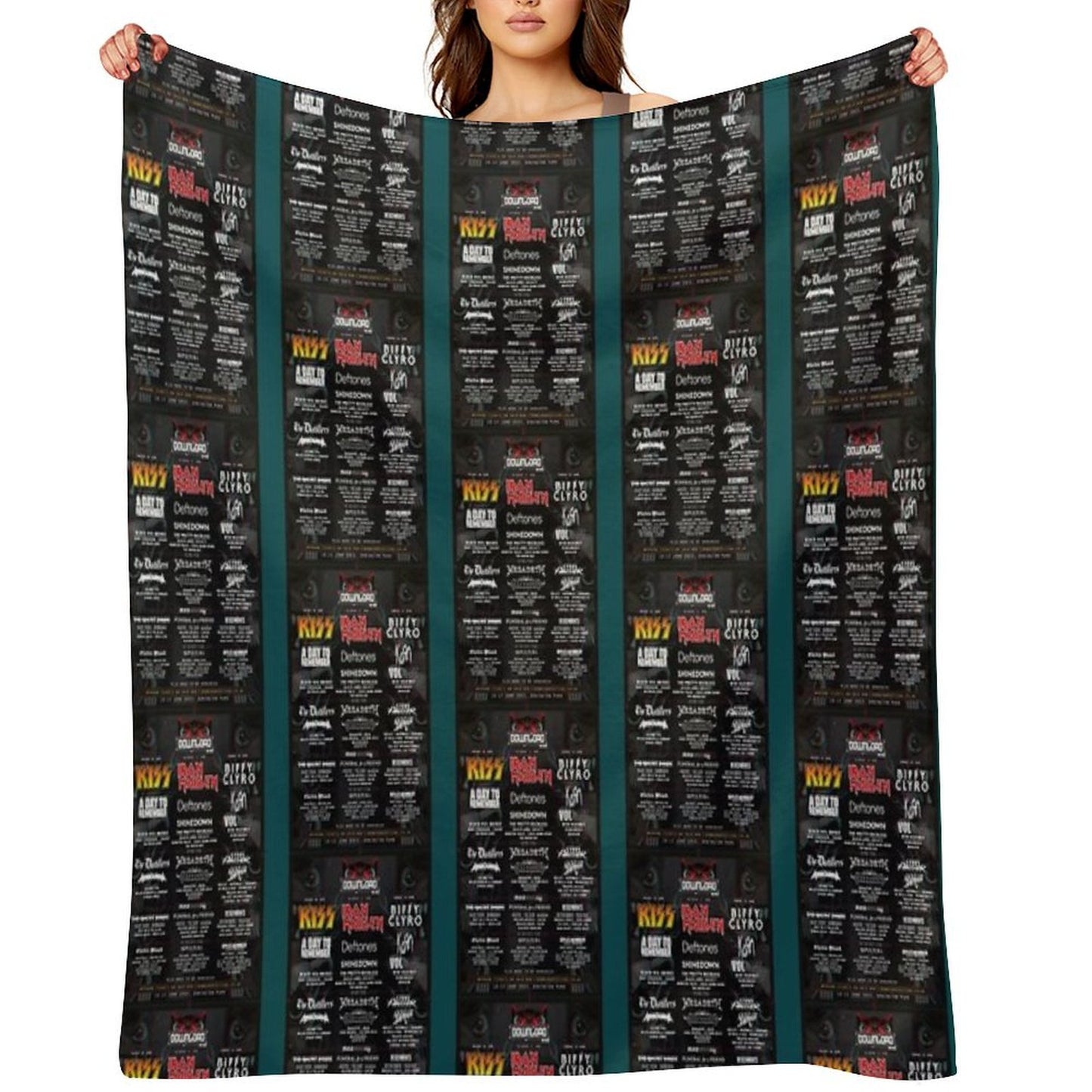 Download UK Fest Throw Blanket