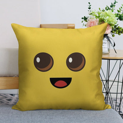 Peely Victory Royale Banana Linen Throw Pillow Cover