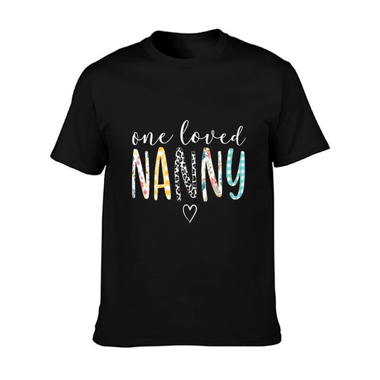 Nanny Gifts Women One Loved Nanny Mother&#39;s Day T-Shirt