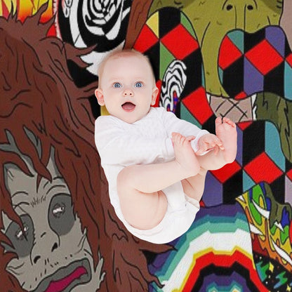 The Big Lez Show Wall Art Throw Blanket