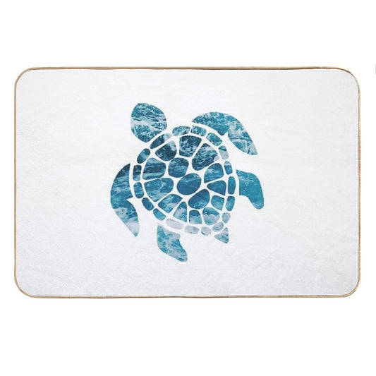 Ocean Sea Turtle Bath Mat