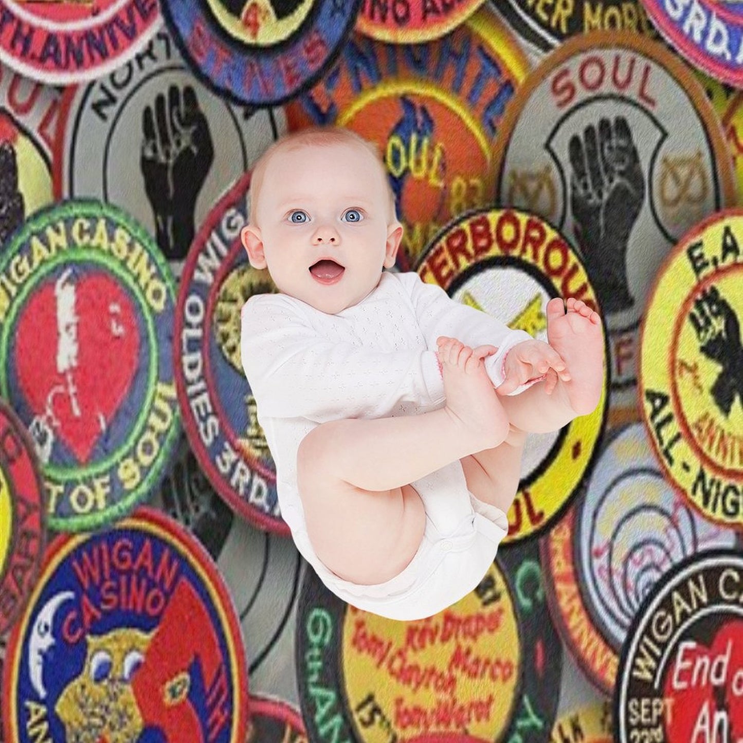 Northern Soul Memories Throw Blanket