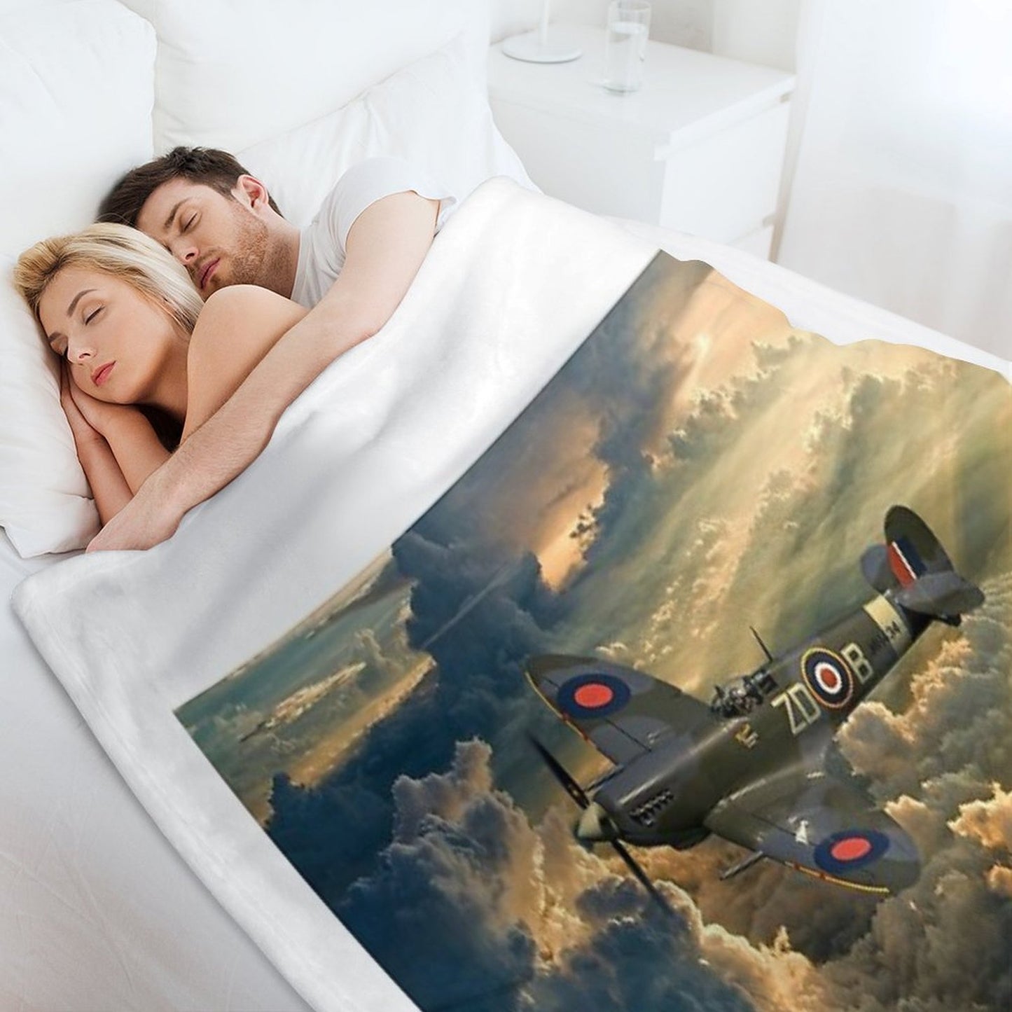 Spitfire Throw Blanket