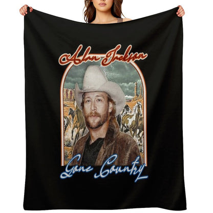 Alan Jackson Throw Blanket