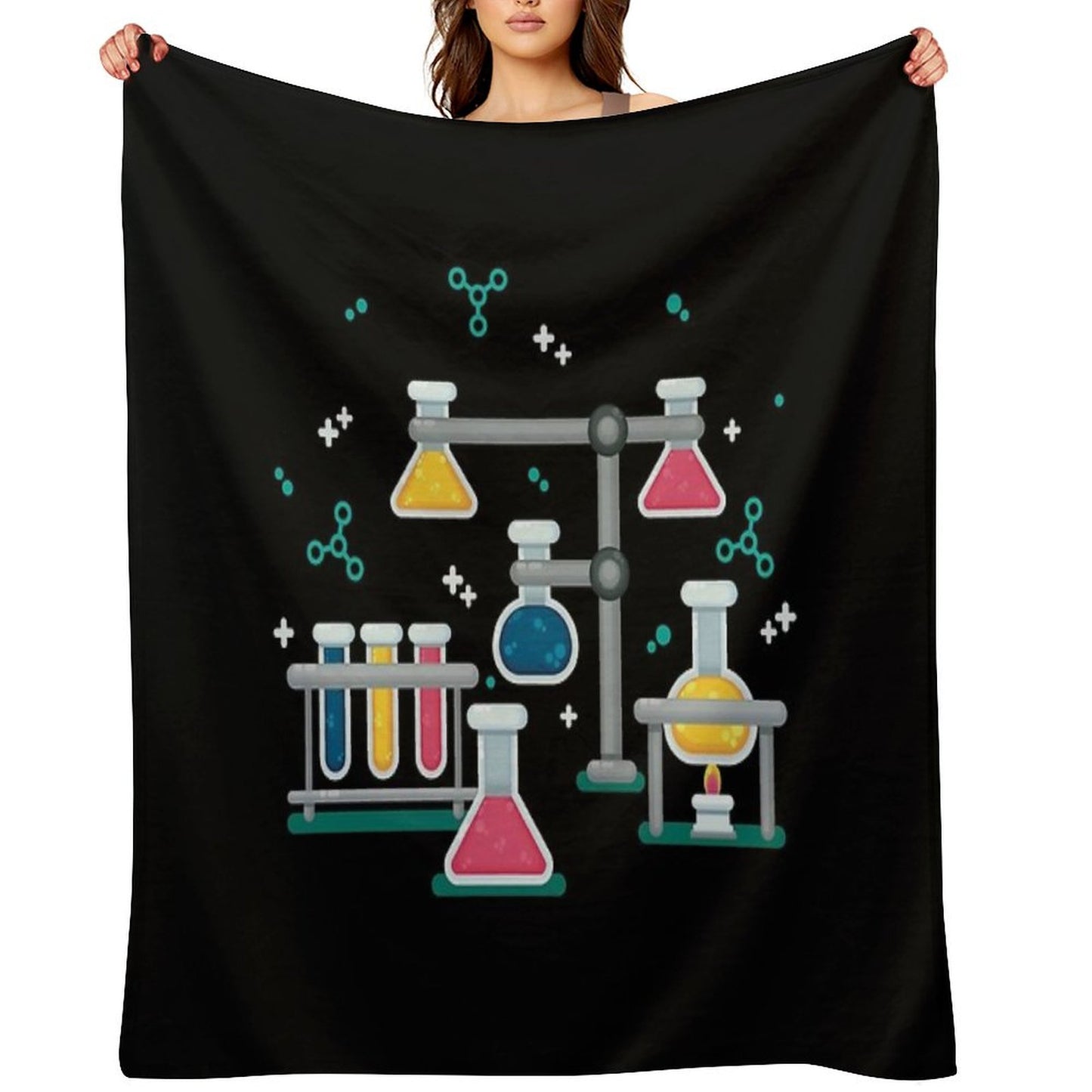 Amazing Chemistry Throw Blanket