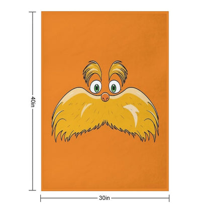 The Lorax Throw Blanket