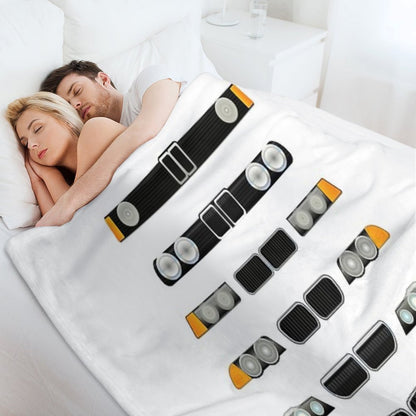 Evolution of The 3 Throw Blanket