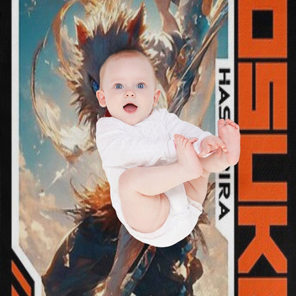 Inosuke Hashibira - Demon Slaye Throw Blanket