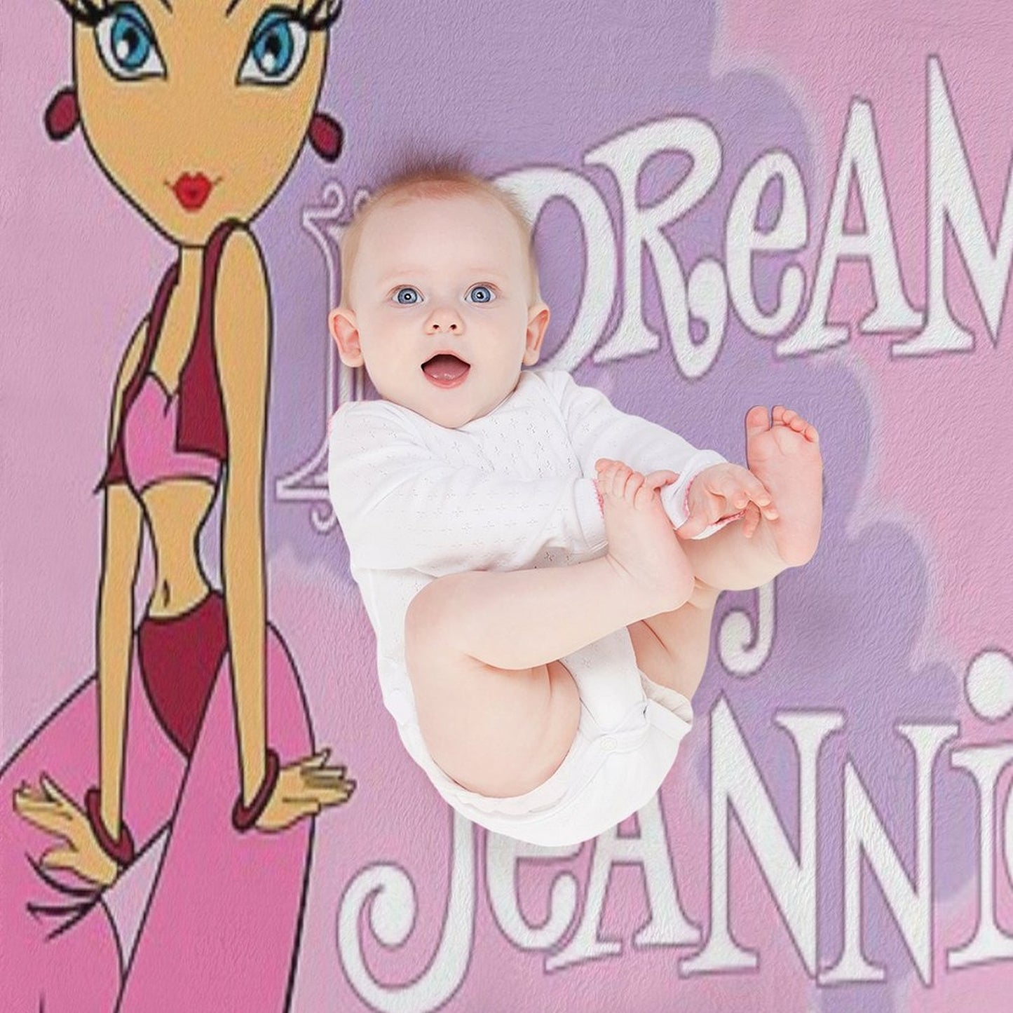 I Dream of Jeannie 4 Throw Blanket