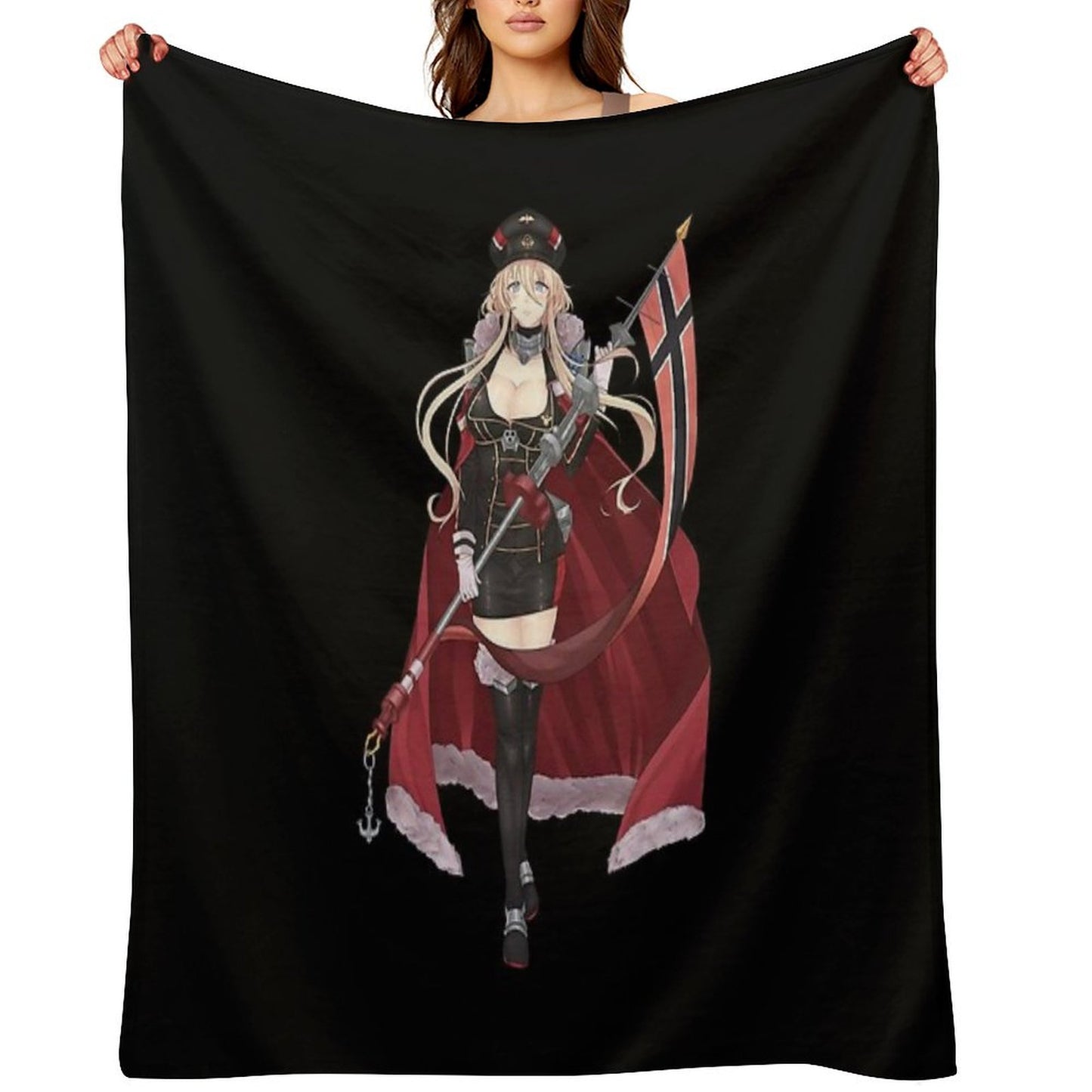 Azur Lane Bismarck Throw Blanket