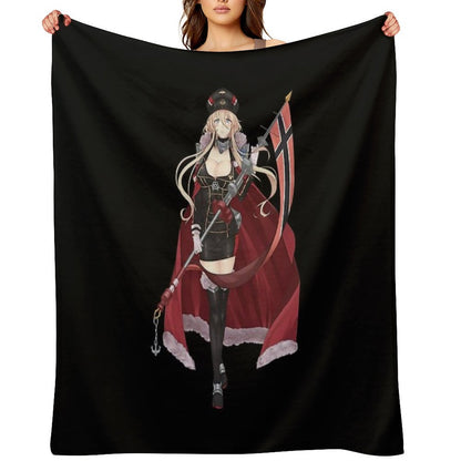 Azur Lane Bismarck Throw Blanket