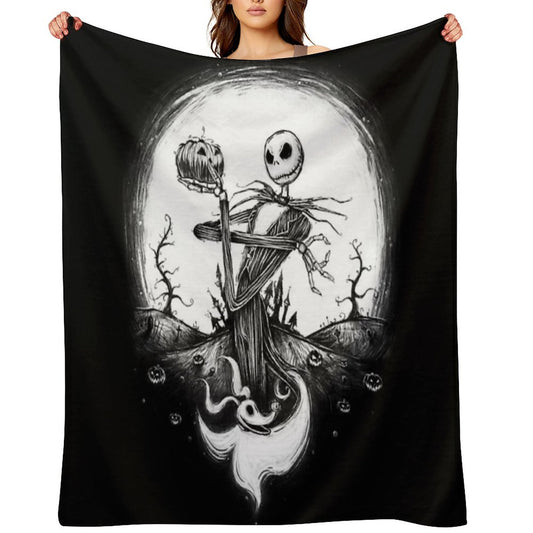 Halloween Tale Throw Blanket