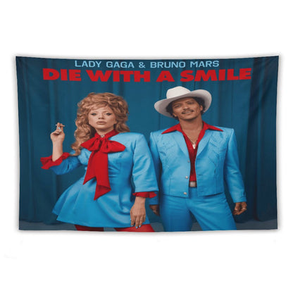 Die With A Smile Tapestry