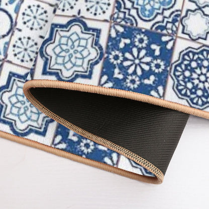 Portuguese Azulejos Bath Mat