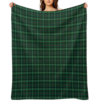 Clan Ross Hunting Tartan Throw Blanket