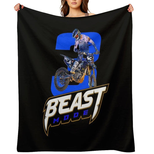 Eli Tomac ET3 Throw Blanket
