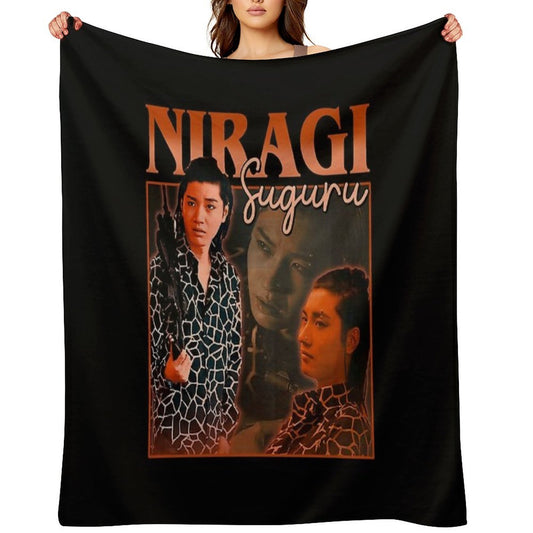 Niragi Alice In Borderland Throw Blanket