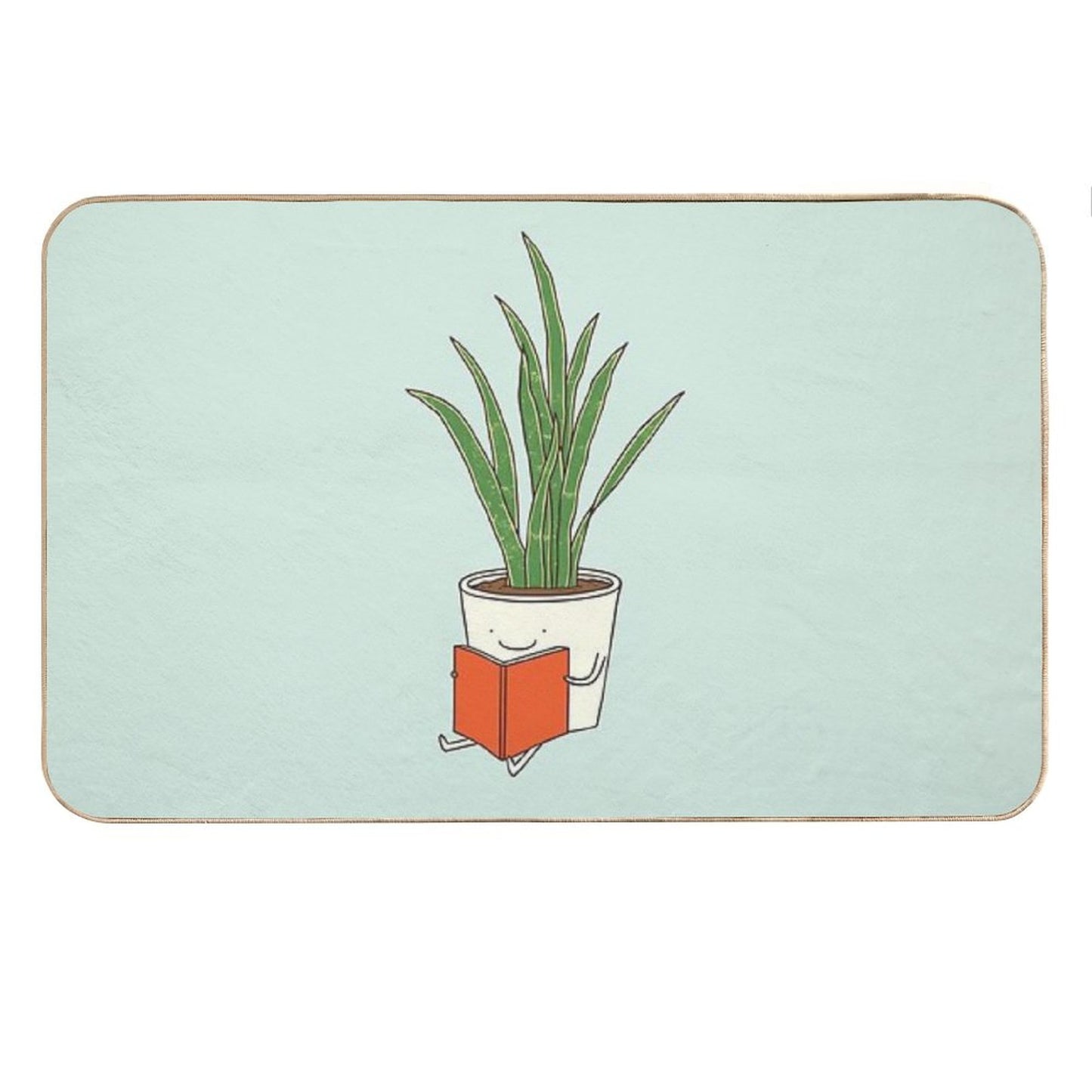 Indoor Plant Bath Mat