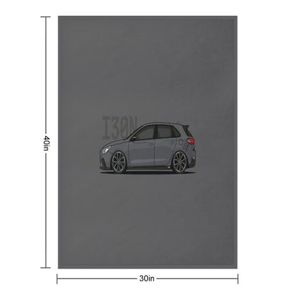 Hyundai I30N Throw Blanket