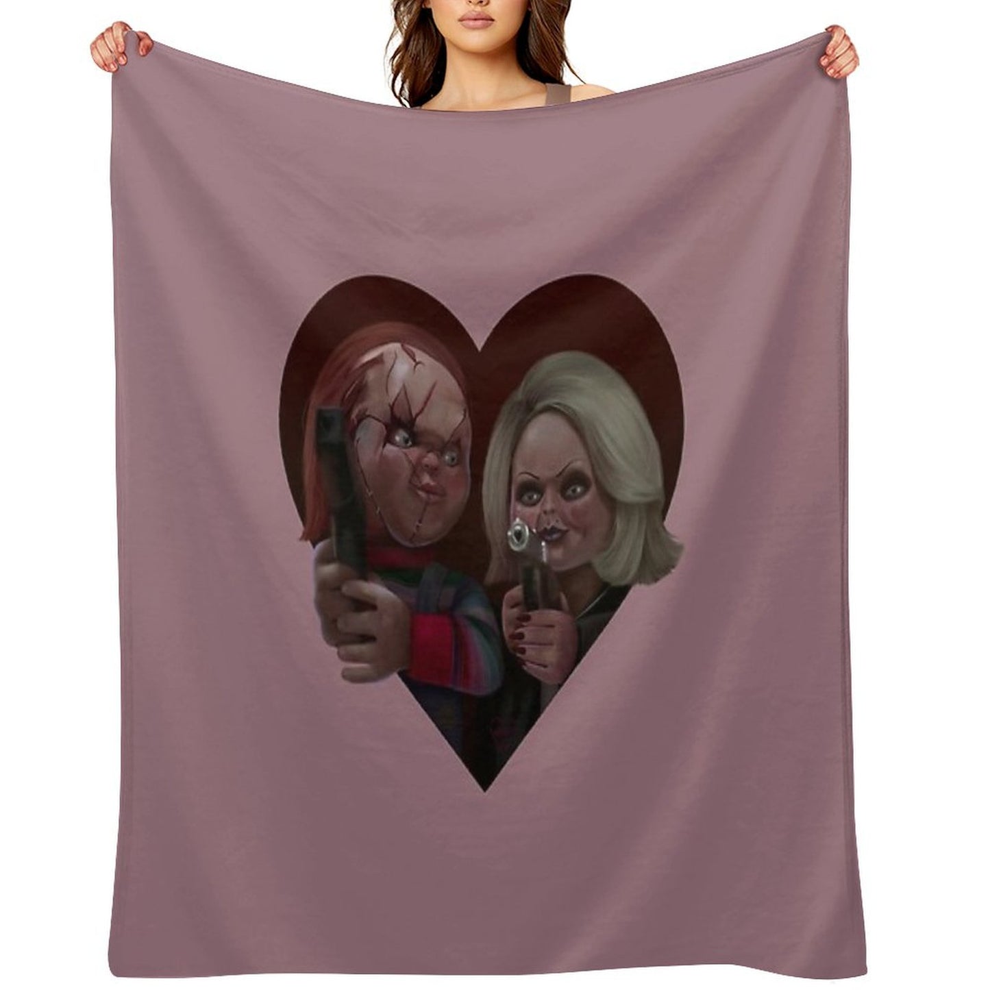 Bride of Chucky Throw Blanket