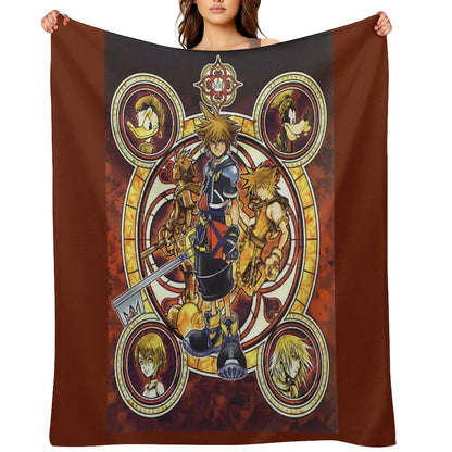 Sora Awakening Throw Blanket