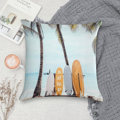 Choose Your Surfboard Soft Style Accent Throw Pillow
