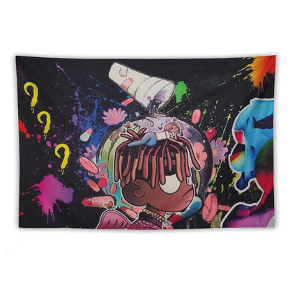 Music Rap Star Tapestry