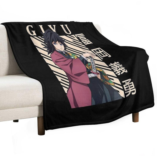 Demon Slayer - Giyu Tomioka Throw Blanket