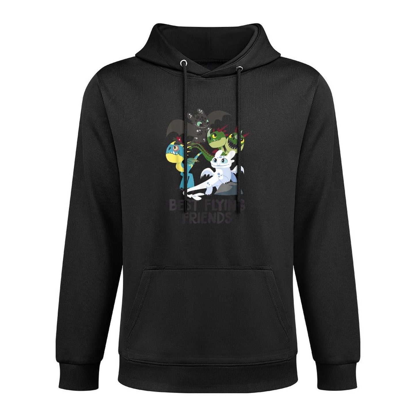 How to Train Your Dragon 3 Hidden World Best Friends Cotton-Polyester Blend Hoodie