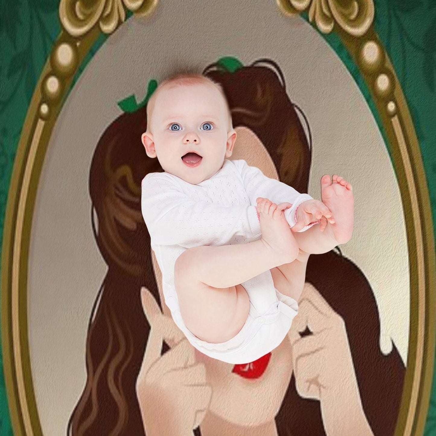 Scarlett Mirror Throw Blanket