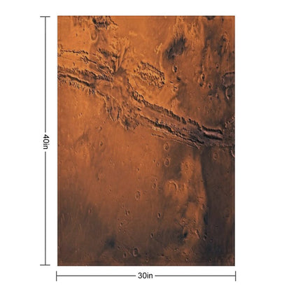 Mars Throw Blanket