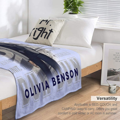 Olivia Benson Throw Blanket