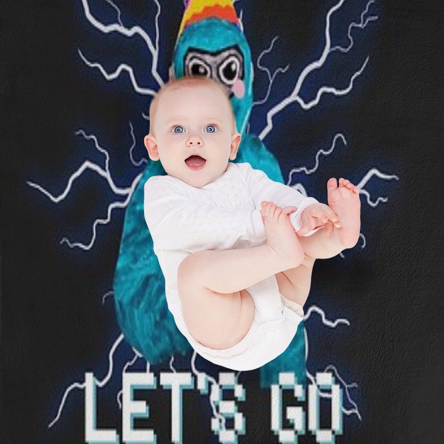 Gorilla Tag Jmancurly Monke Merch Throw Blanket